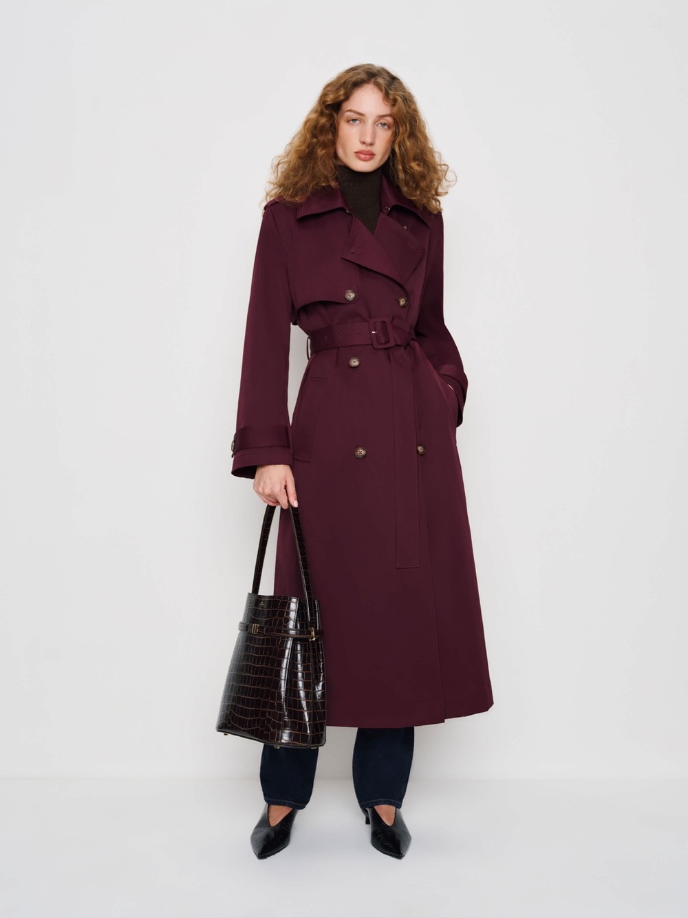 NWT Reformation Matteo Trench XS